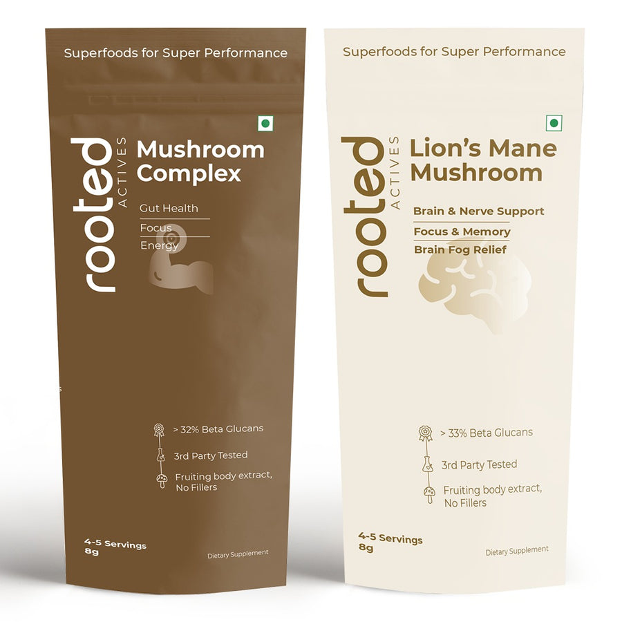 Lion's Mane Mushroom & Mushroom Complex Sample Pack