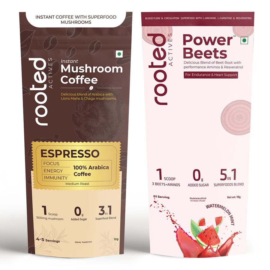 Power Beets & Mushroom Coffee Sample Pack