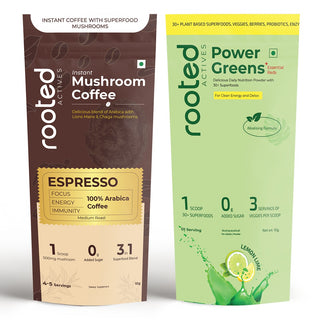 Mushroom Coffee & Power Greens Sample Packs