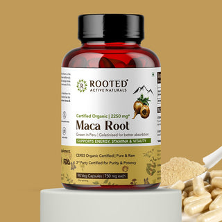Peruvian Maca Root capsules for Energy, Hormonal Balance & Vitality
