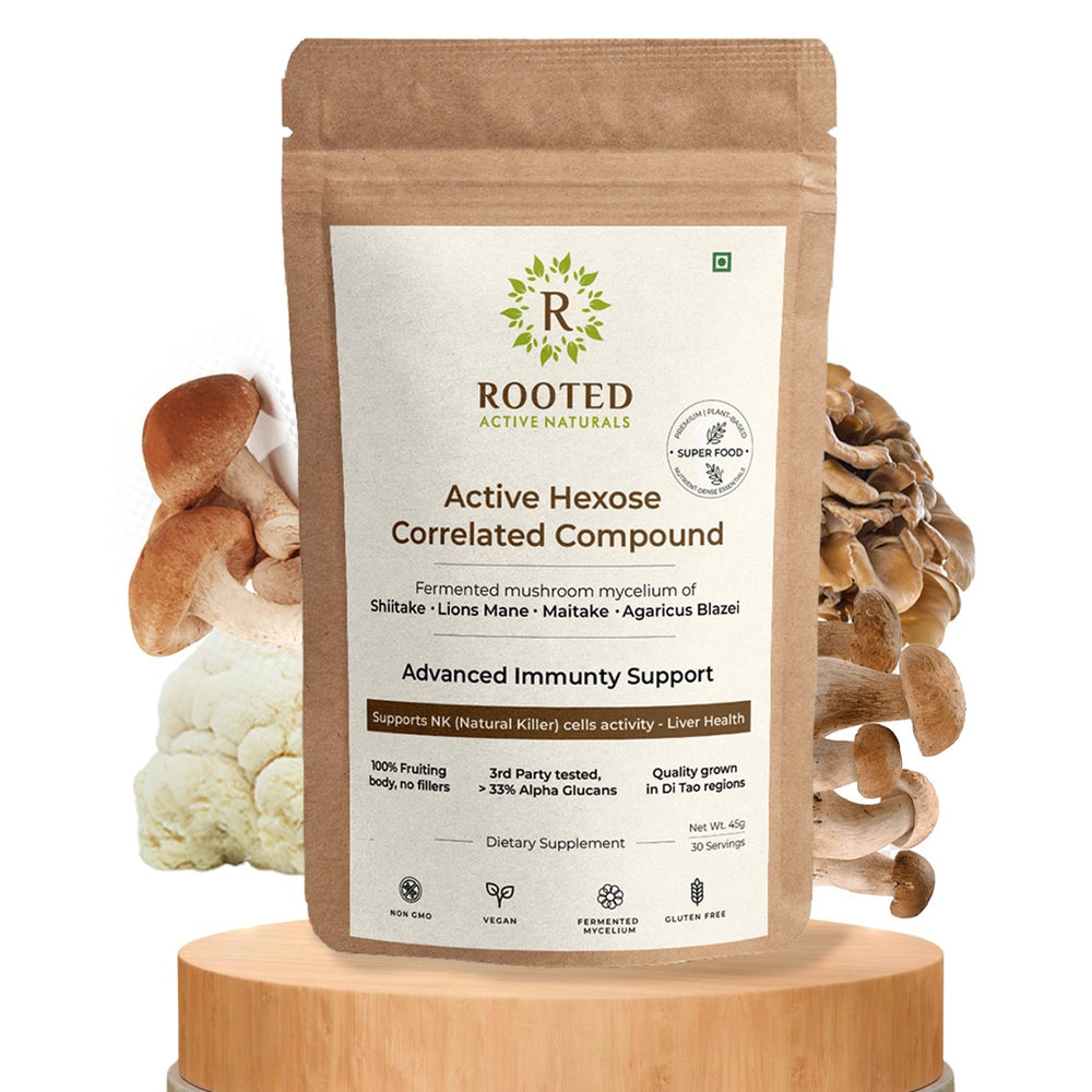 Rooted Actives Active Hexose Correlated Compound (AHCC) Mushroom Extra ...