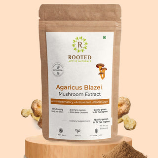 Agaricus Blazei Extract Powder for Inflammation, Blood Sugar Support & Antioxidant Defense
