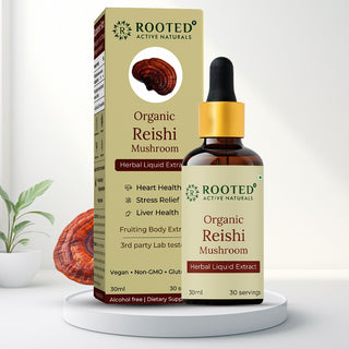 Reishi Mushroom Liquid Extract for Stress Relief, Immunity & Restful Sleep