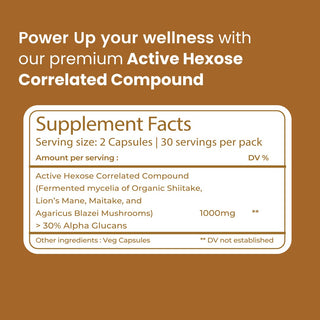 Active Hexose Correlated Compound Capsule for Advanced Immunity & Liver Support