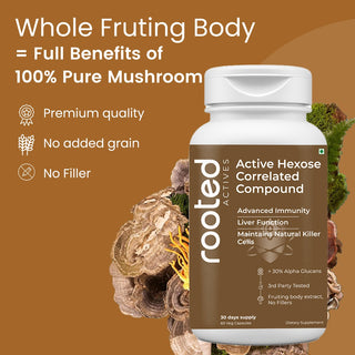 Active Hexose Correlated Compound Capsule for Advanced Immunity & Liver Support