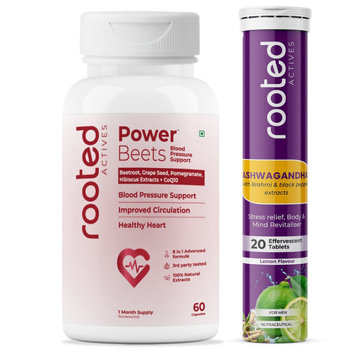 Power Beets BP Support – Beetroot & CoQ10 Formula for Balanced Blood Pressure