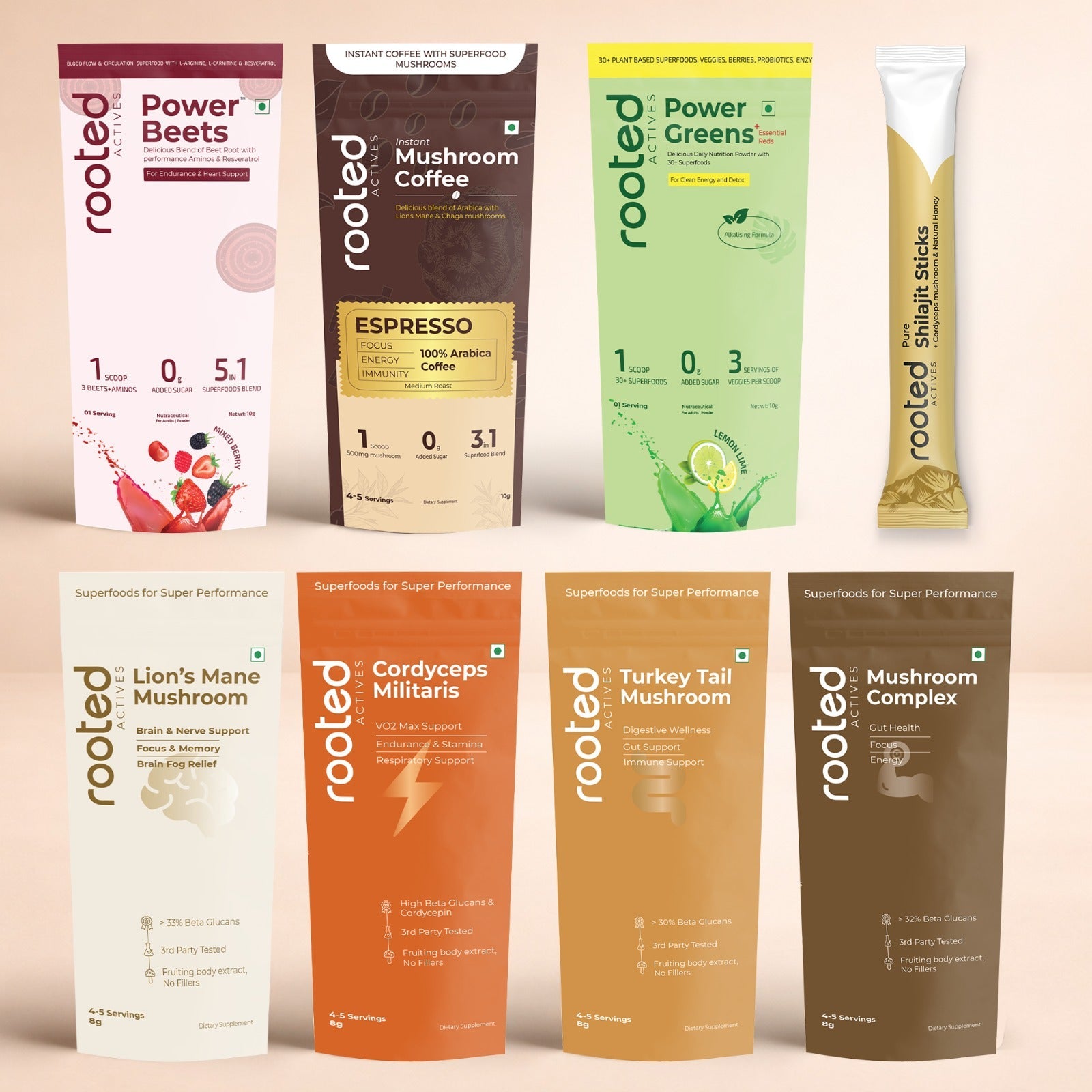 🎁 Functional Mushrooms & Drinks Sample Packs Combo