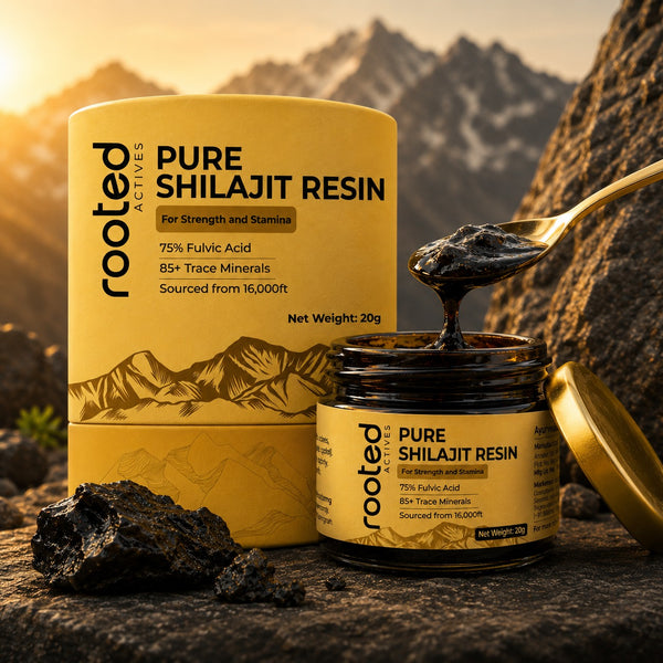 Rooted Actives Pure Shilajit Resin 20g