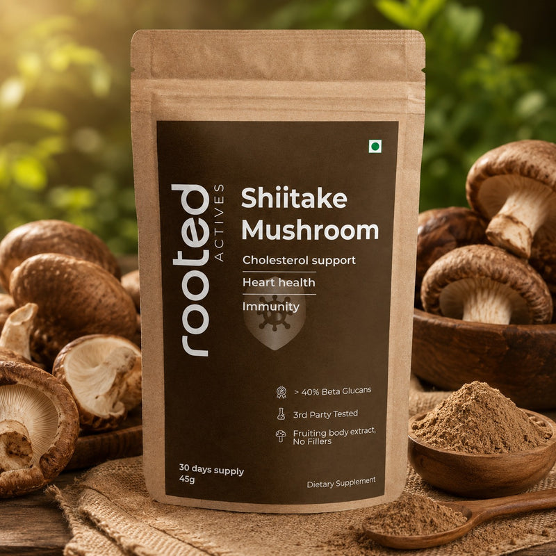 Rooted Actives Shiitake Mushroom Powder