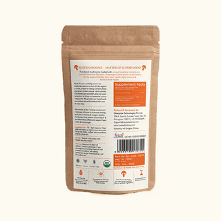 Certified Organic Cordyceps militaris extract powder  | Supports Energy, Stamina & Endurance, Testo, Lung health
