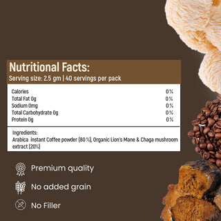 Rooted Wellness Mushroom Coffee – Focus, Energy & Immunity