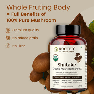 Shiitake Mushroom Extract Capsules