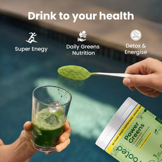 green superfood powder