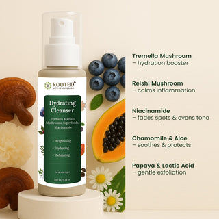 Hydrating Cleanser with Mushrooms superfoods