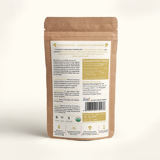 Certified organic Lions Mane mushroom Extract Powder 
