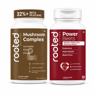 Mushroom & Performance Duo (Mushroom Complex + Power Beets)