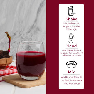 Rooted Power Beets – Daily Beetroot Drink for Energy, Blood Flow & Heart Health