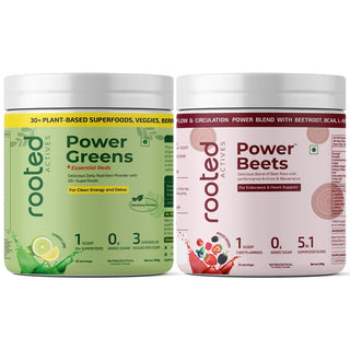 Power Greens and Power Beets Powder Combo