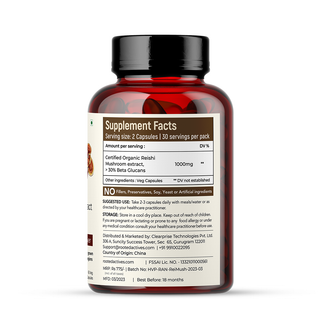 Reishi Mushroom Extract Capsule