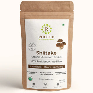 USDA Organic Shiitake Mushroom Extract Capsule