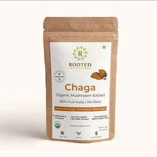 USDA Organic, Siberian Chaga Mushroom Extract,  > 35% Beta Glucans